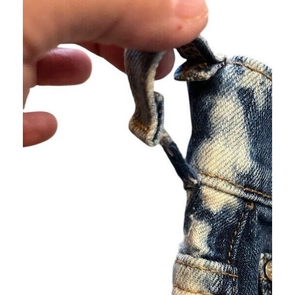 Vintage Levi's 515 Nouveau Bootcut Women's Jeans 10 (32x32) Bleached Denim Y2K - Picture 11 of 11